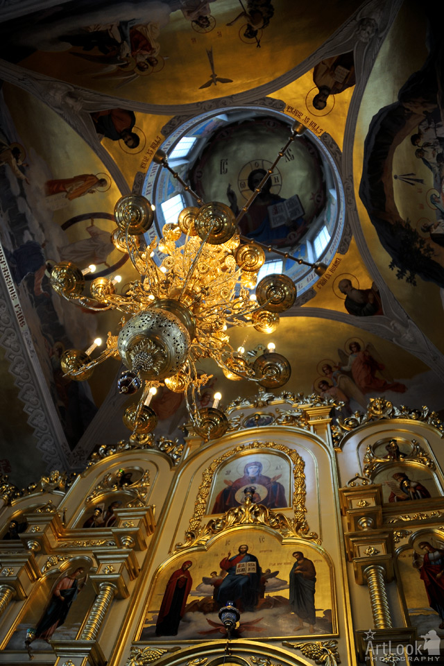 When Lights Are On - Interior of Seraphim Sarovsky Church in Sofrino Factory