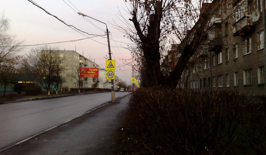 Кирова со знаками каждые 3 метра