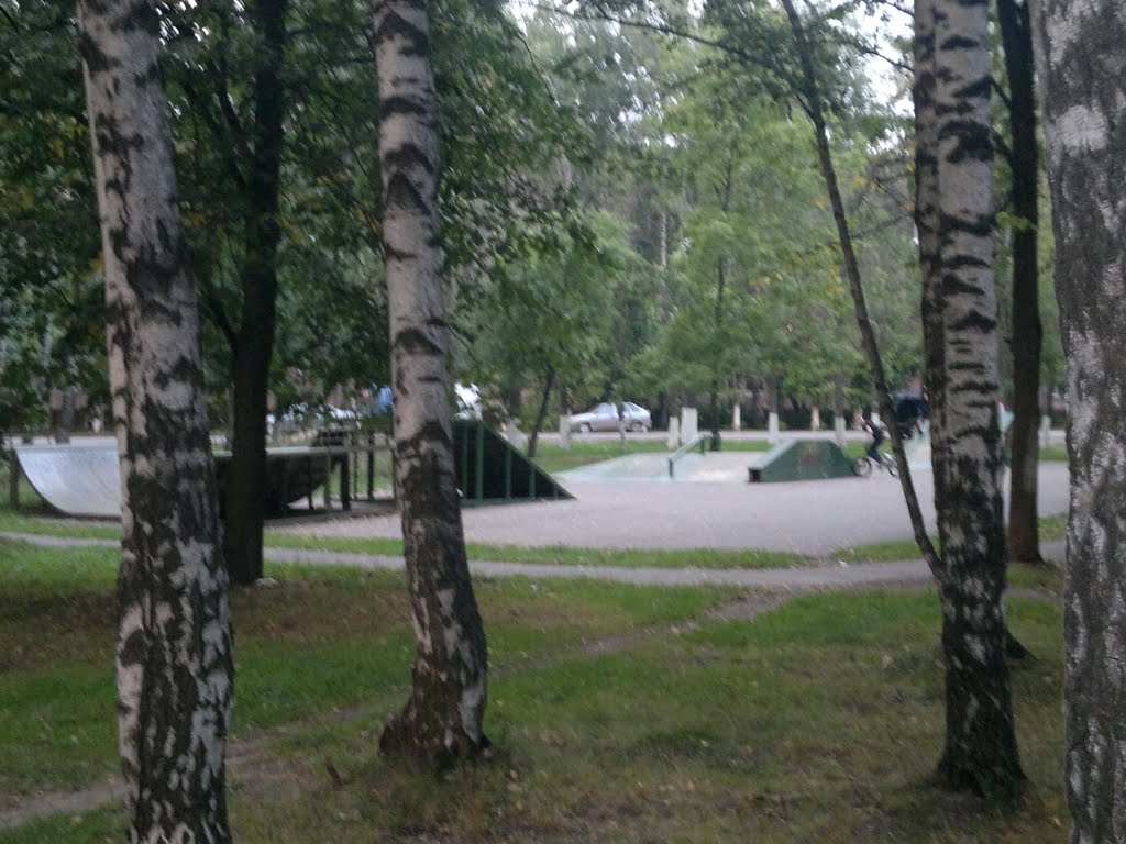 Парк им. Величко. Скейт-площадка