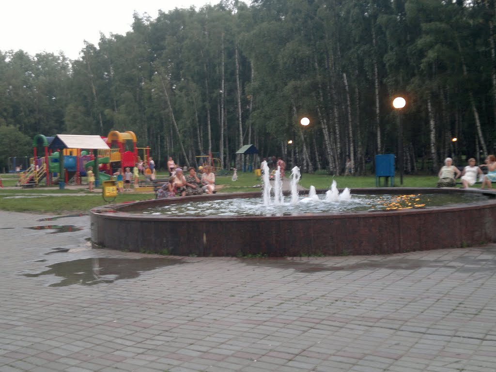 Парк им. Величко. Фонтан