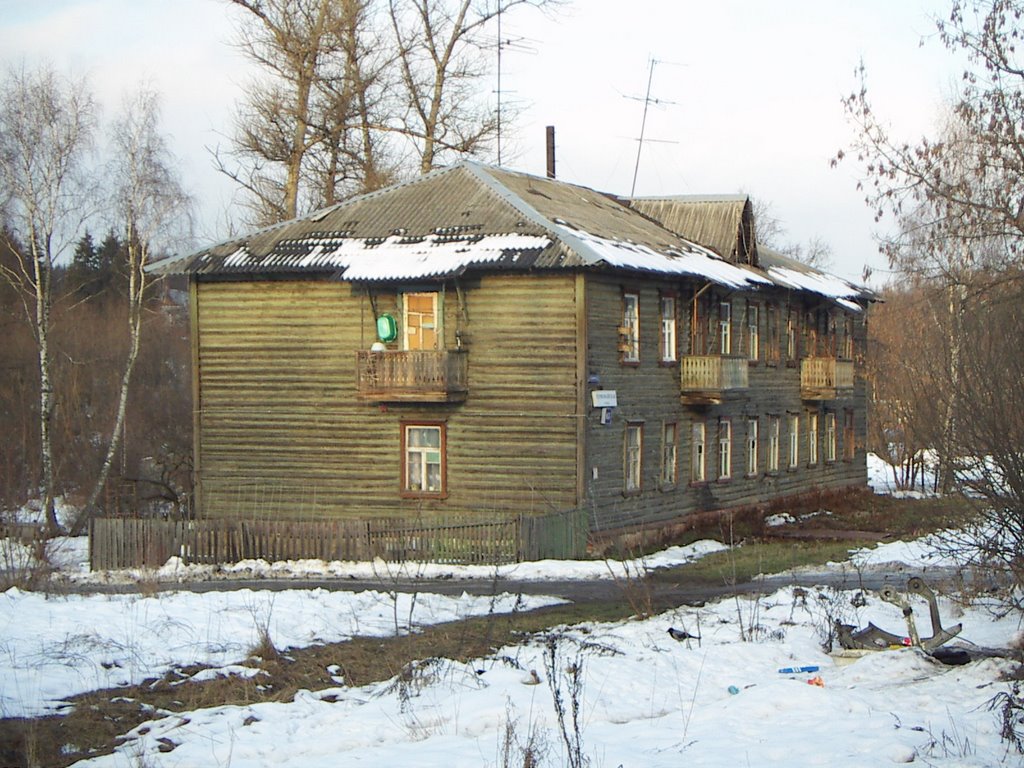 Dwelling barrack from 1960th