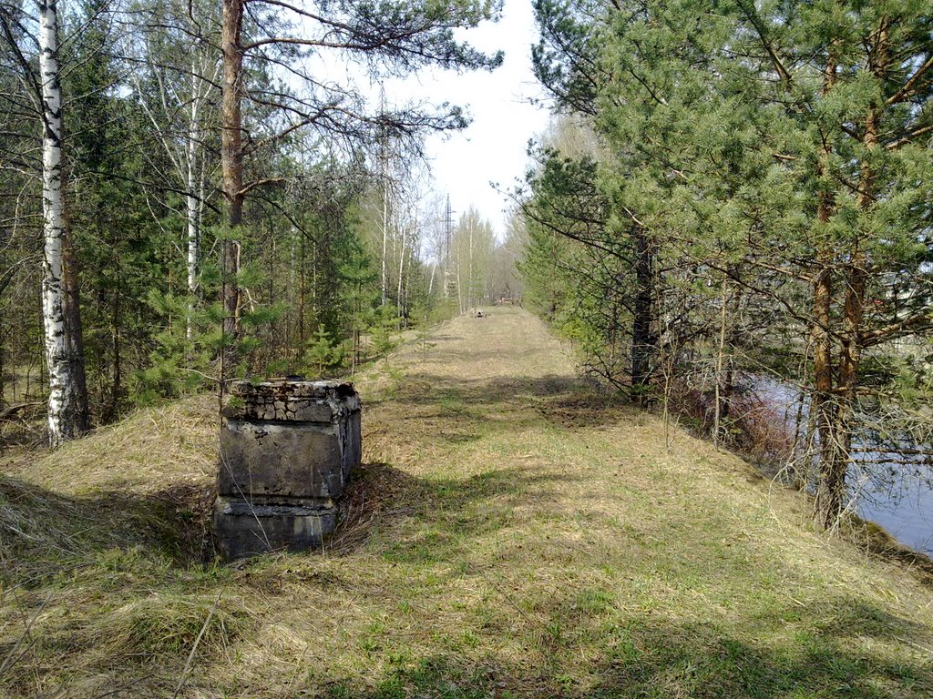 Сюда можно проехать только через шлюз
