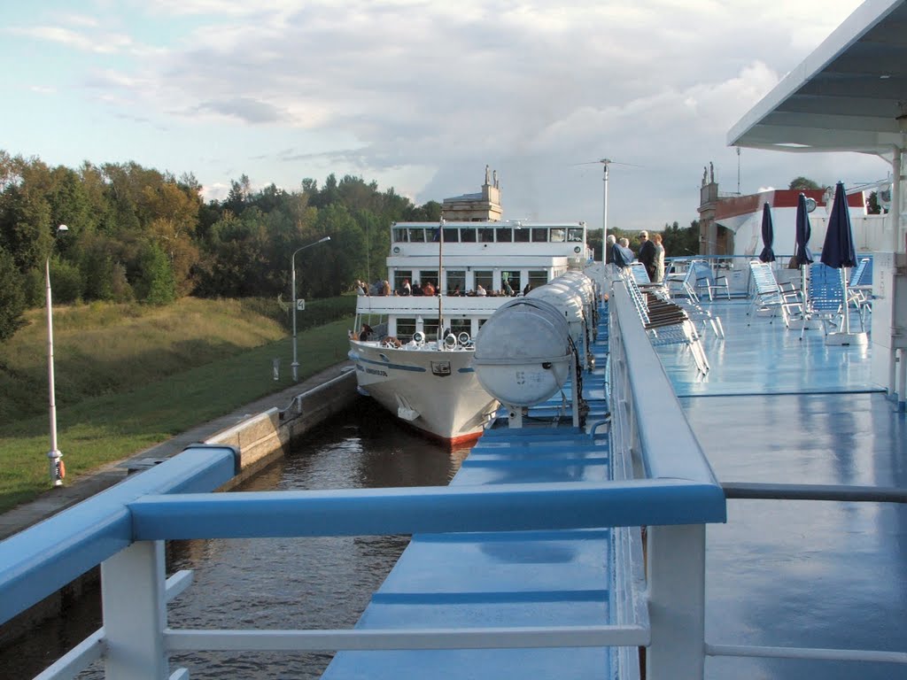 lock Moscow Volga canal o=k