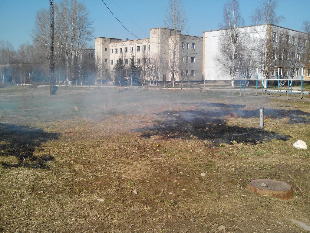 Жгем траву