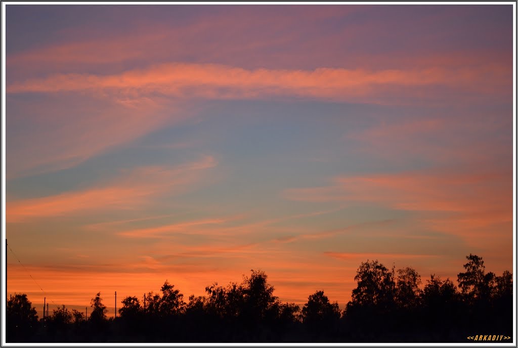 Twilight sky