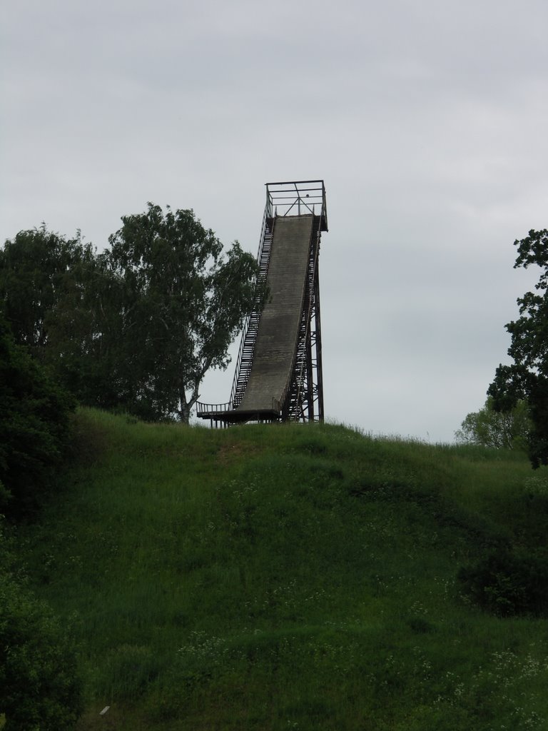 Ski Jump near Truteevo, Трамплин около Трутеево (Тучково)