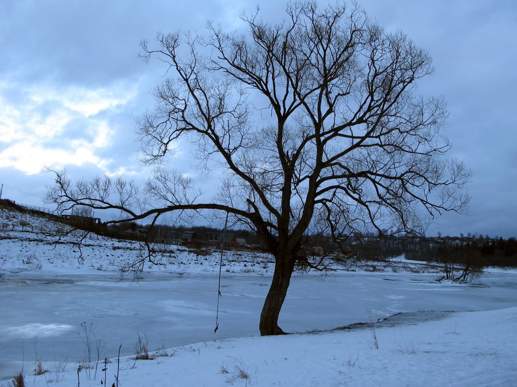 Tuchkovo. Moscow River near Petrovo