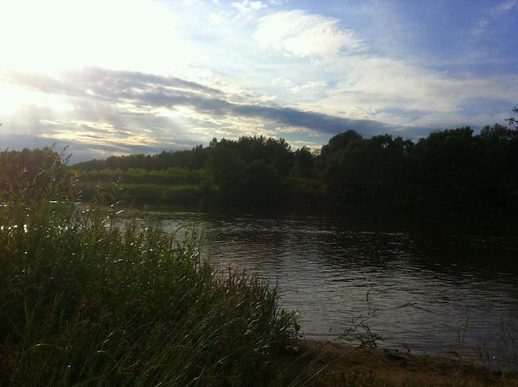 Москва-река село Успенское