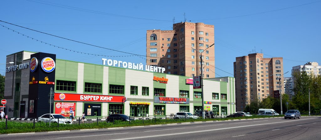 Фрязино. Проспект Мира.  Fryazino. Mira Avenue.