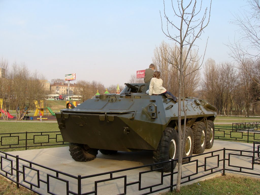 БТР-70 в Химках