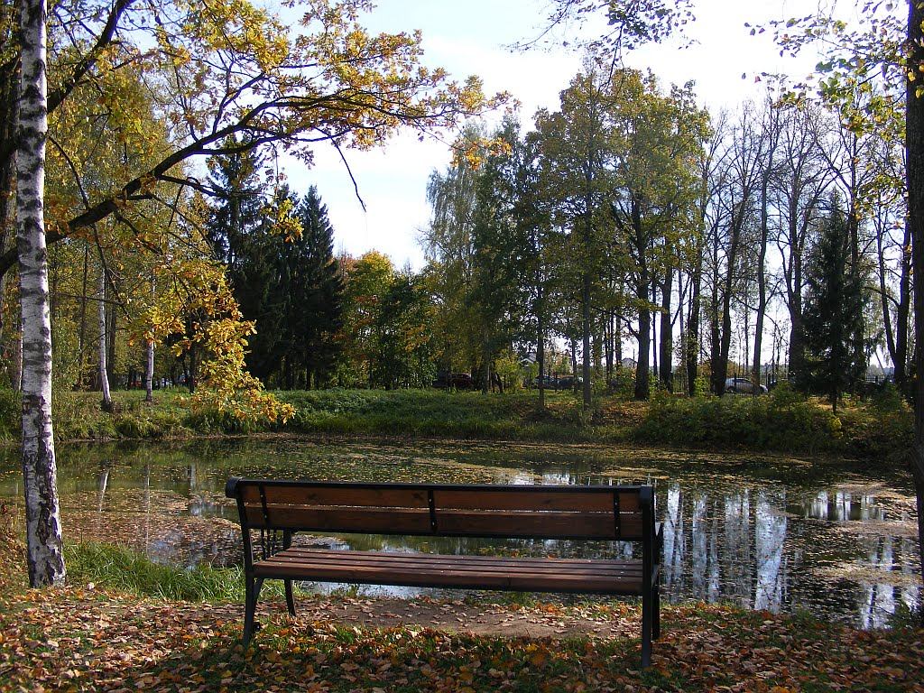 Усадьба Абрамцево.Верхний (Поленовский) пруд