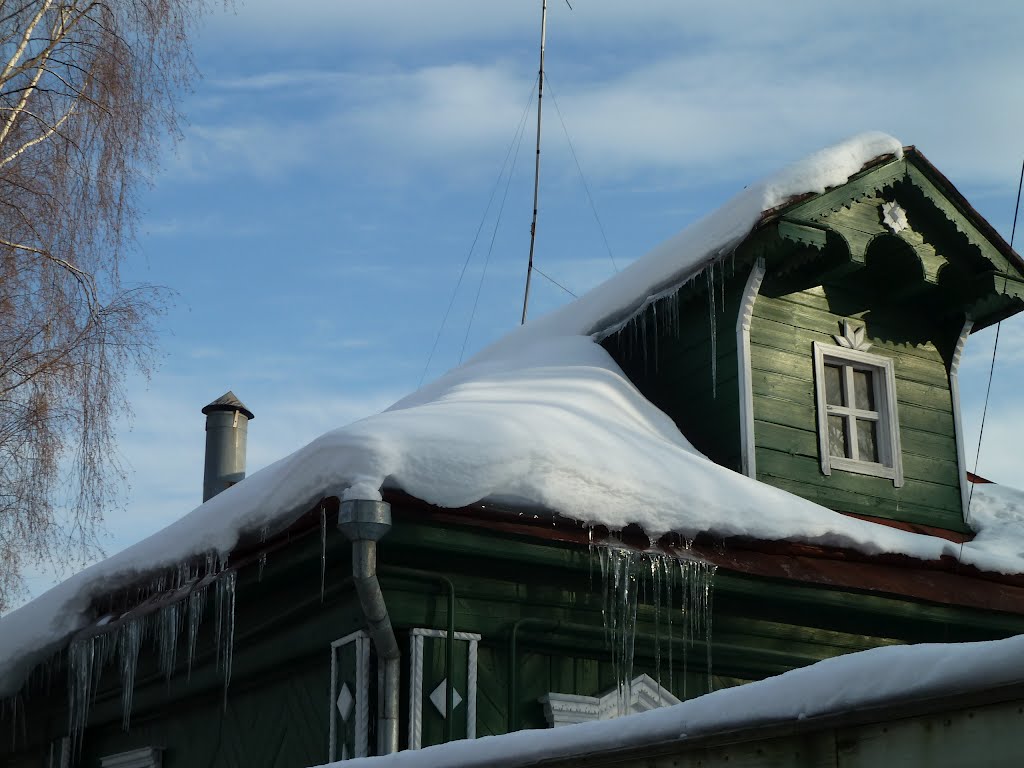 Сосульки в марте