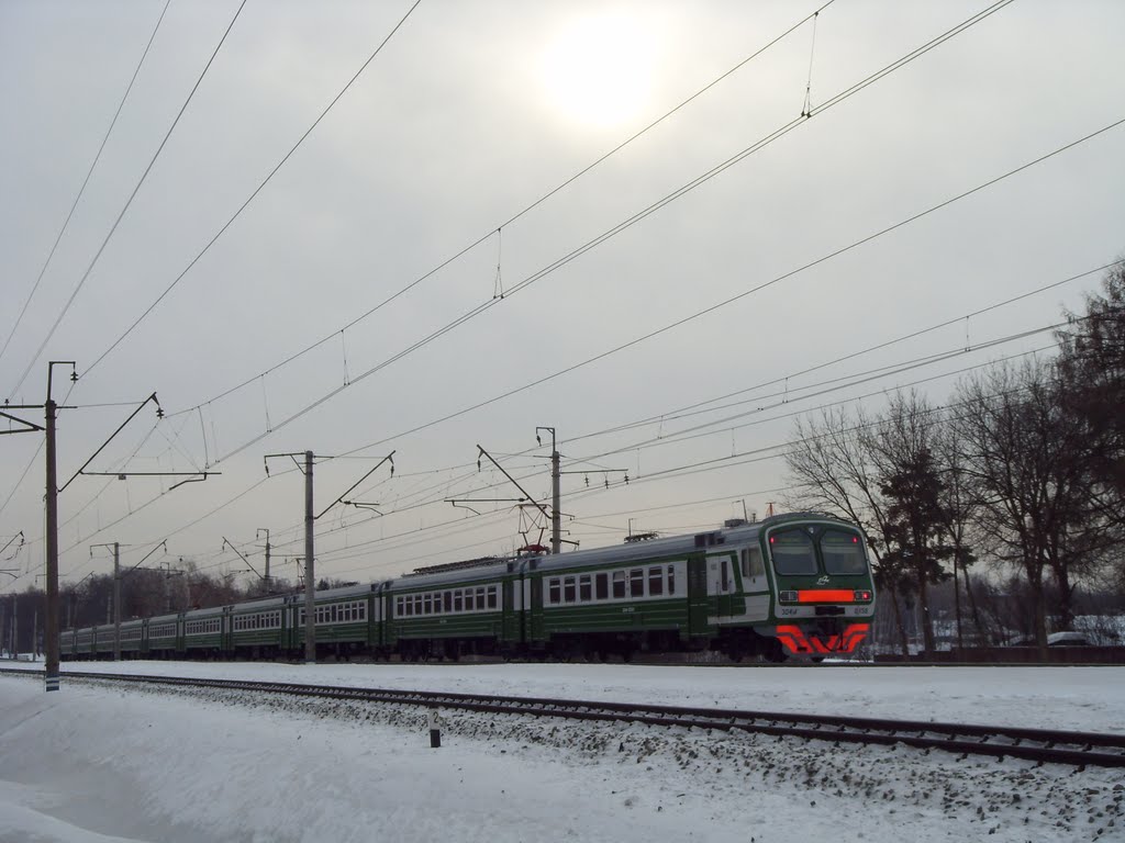 ЭД4М на перегоне Тарасовская - Клязьма