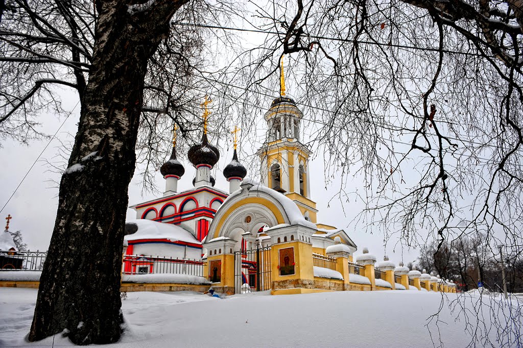 Анно Зачатьевская церковь  январь 2013