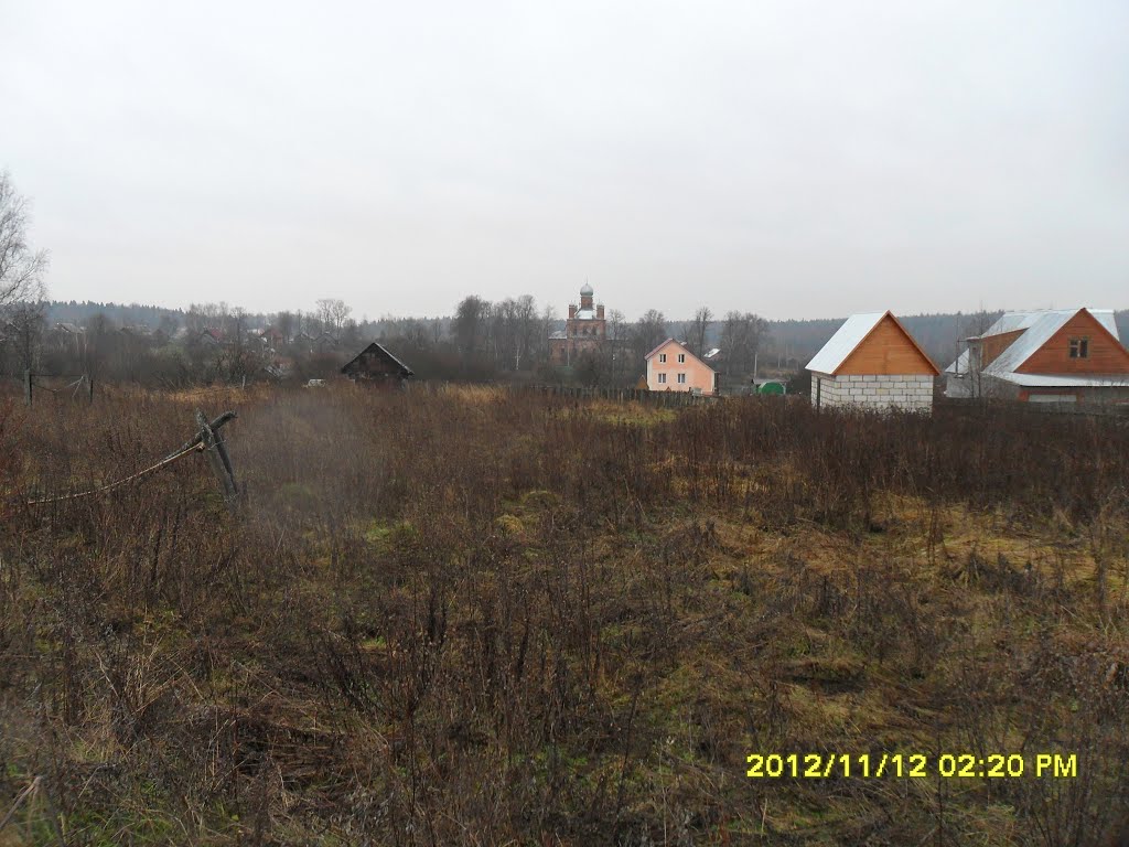 Вид на Церковь Михаила Архангела (Шарапово). м