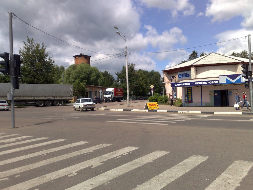На перекрестке