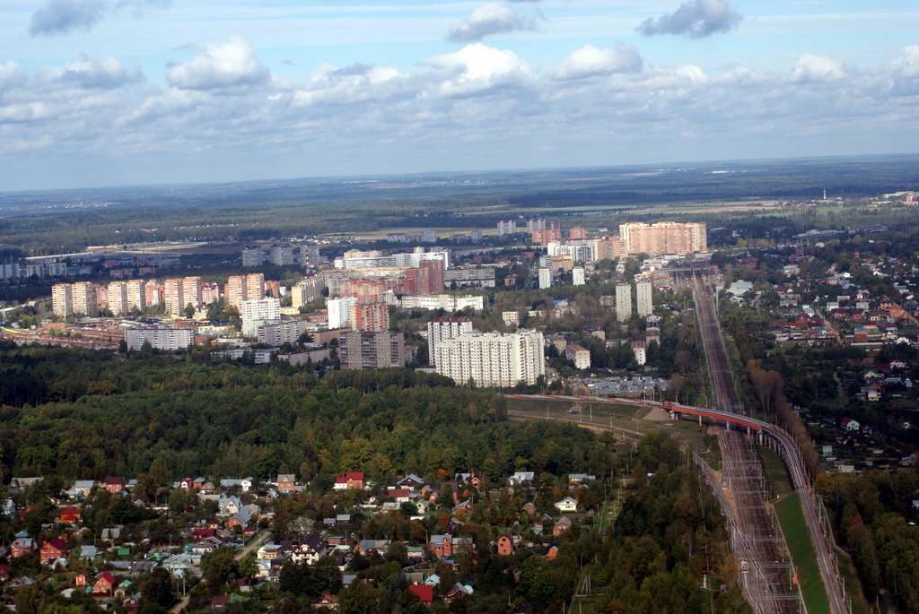 Вид на Лобню