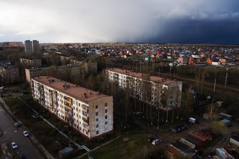 Вид на Лобню
