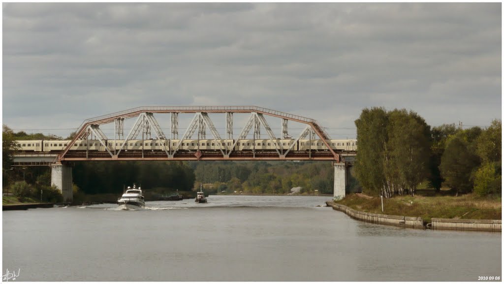 Vodniki - ponte ferroviária - Russia .τ®√ℓΞΛج
