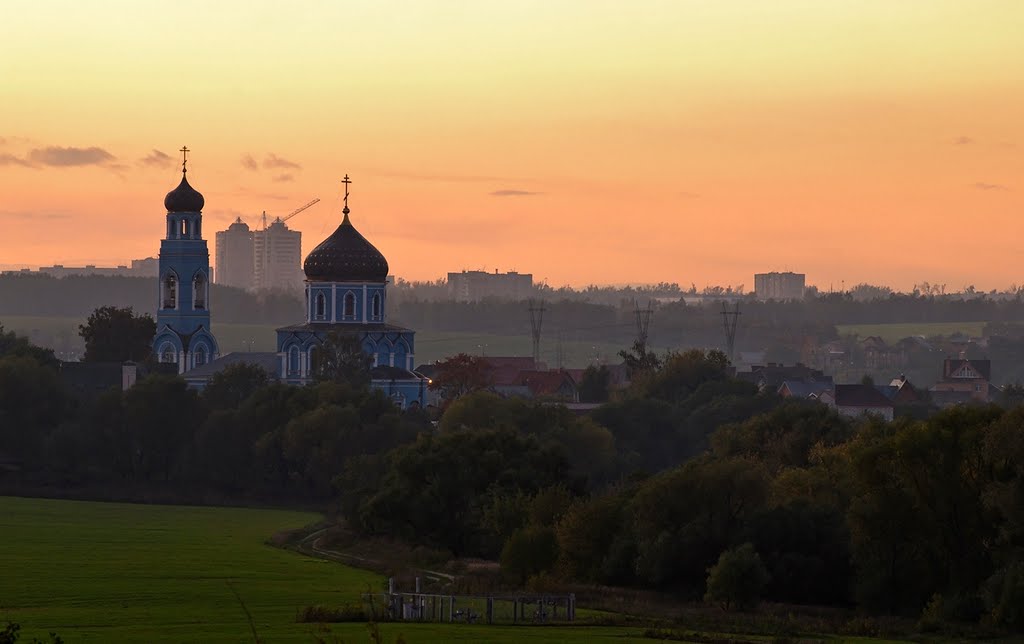 View from Scherbinka ancient settlement/Вид со Щербинского городища