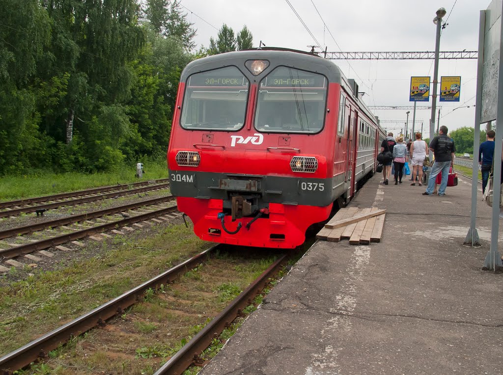 ЭД4М - станция Электрогорск