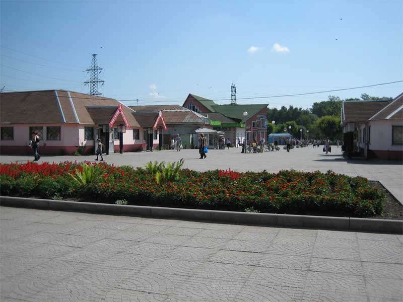 Торговые ряды в Электрогорске