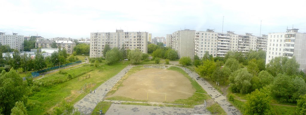 Панорама двора