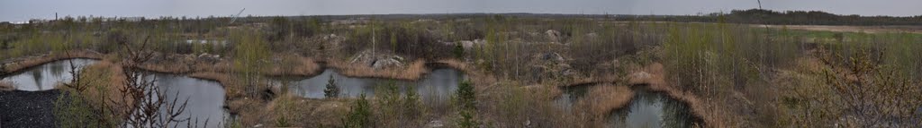 Панорама бывшего карьера
