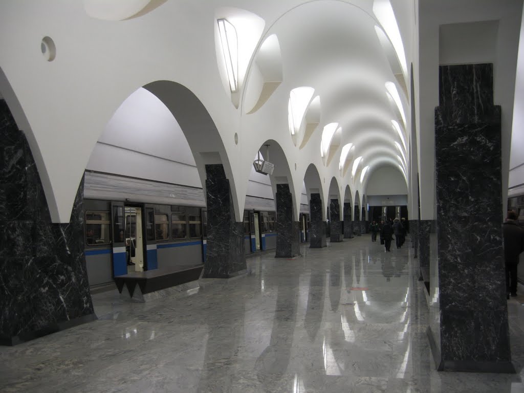 Volokolamskaia undegraund station 1