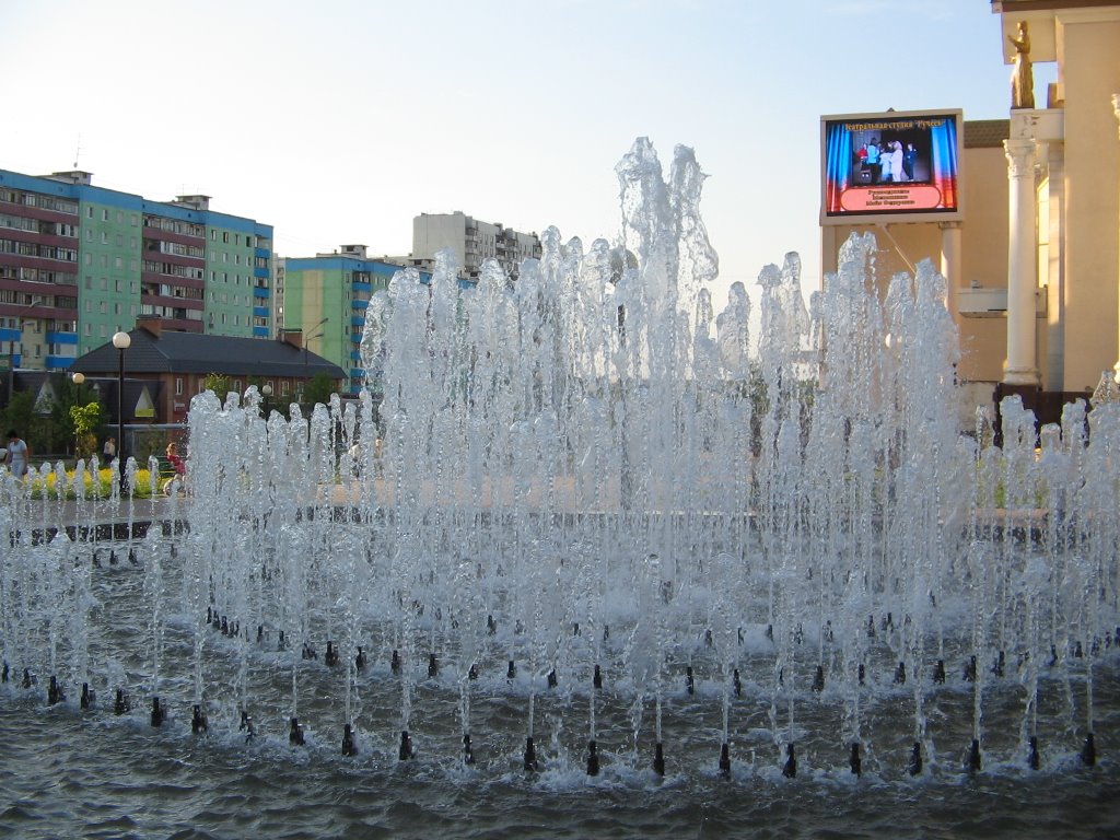 Фонтан у ЦРТДЮ / Fountain at CRTDYU