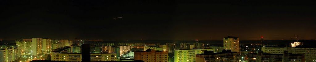 Ночной вид на мой городок, Краснознаменск