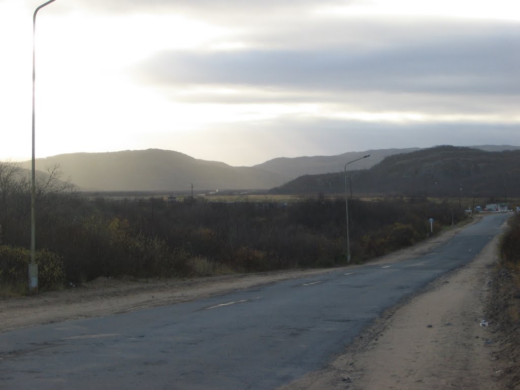 Выезд из городка