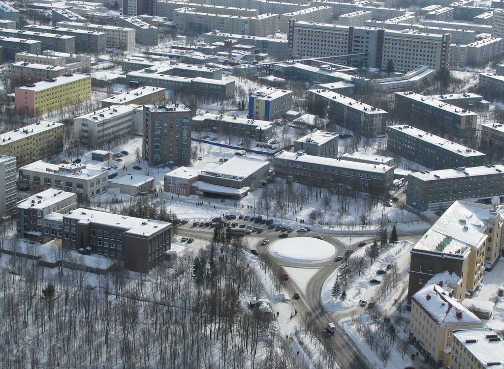 Центр города с высоты