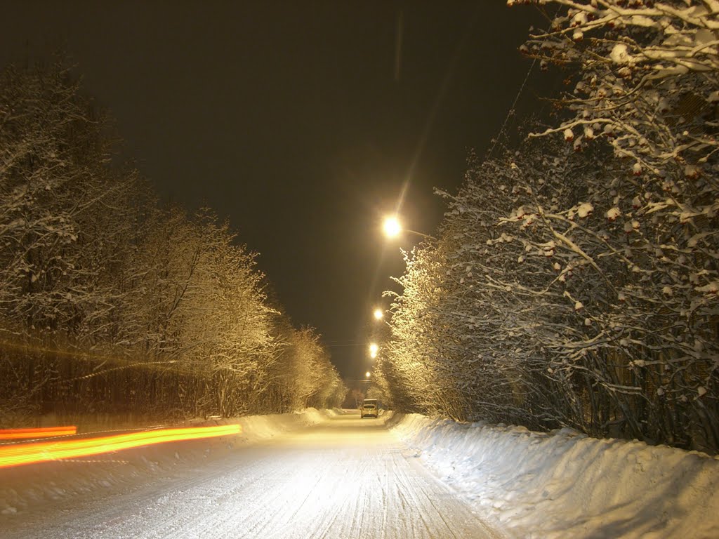 Оn a winter night