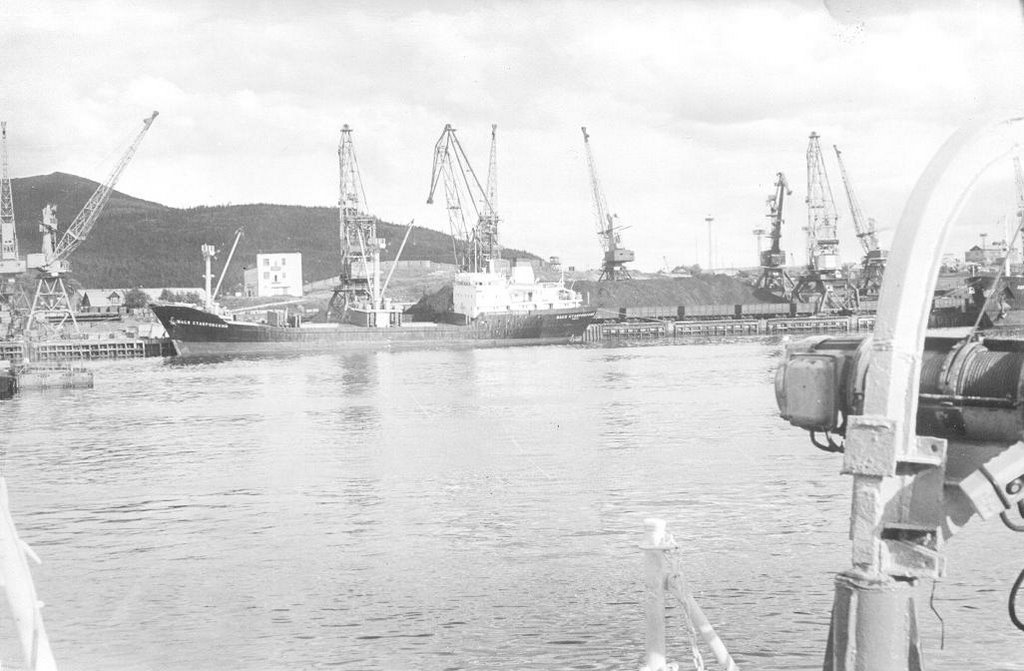 Кандалакша, порт 1983 год