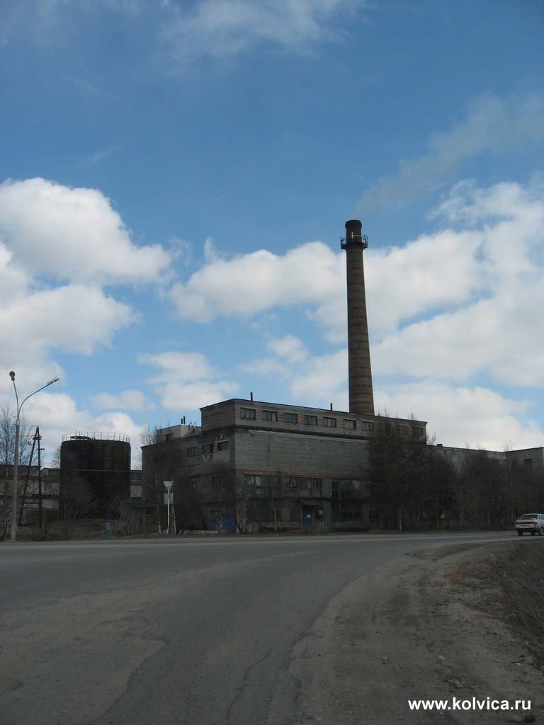 Кольский полуостров. Кандалакша. ТЭЦ