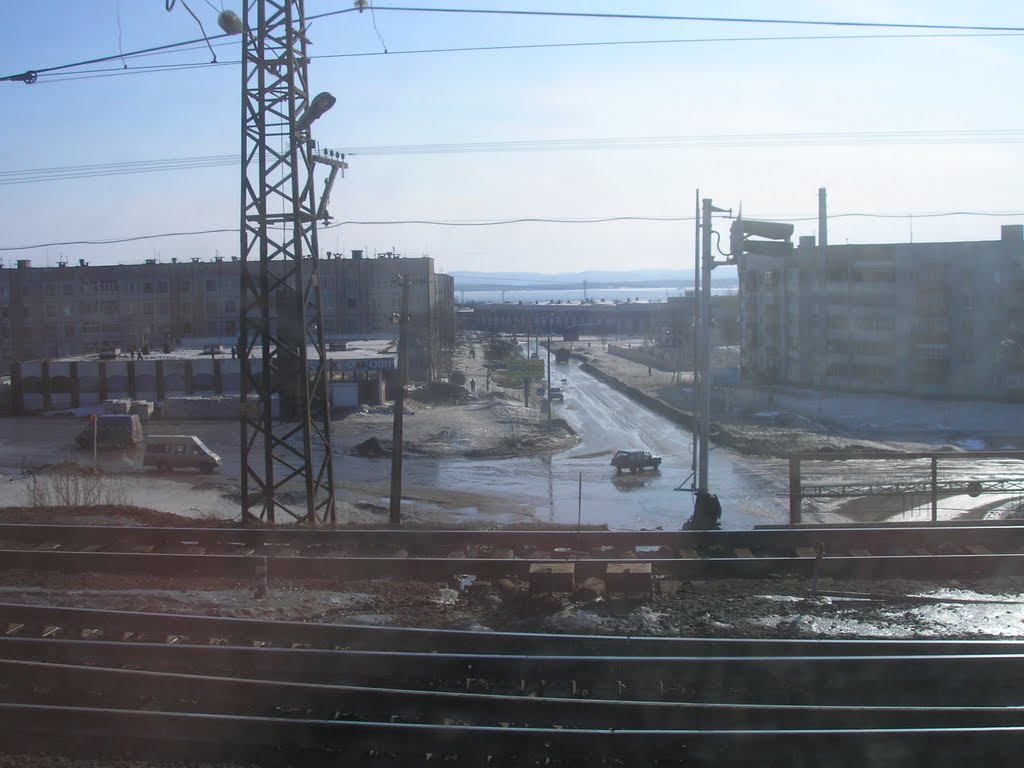 Кандалакша в апреле