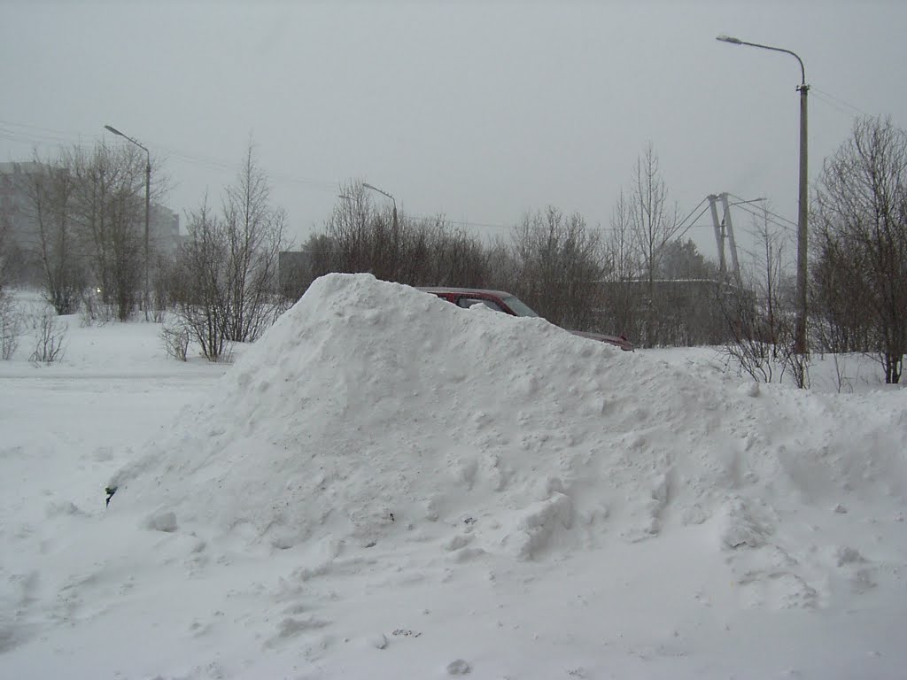 Kandalaksha in the winter