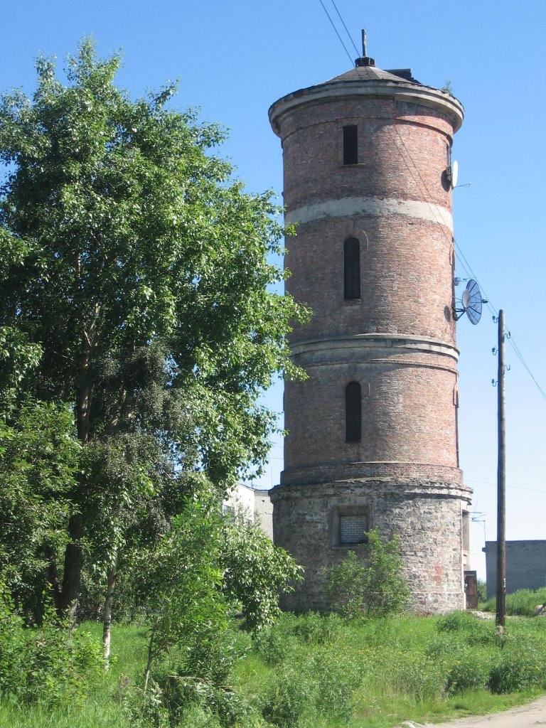 Water tower in Kandalaksha