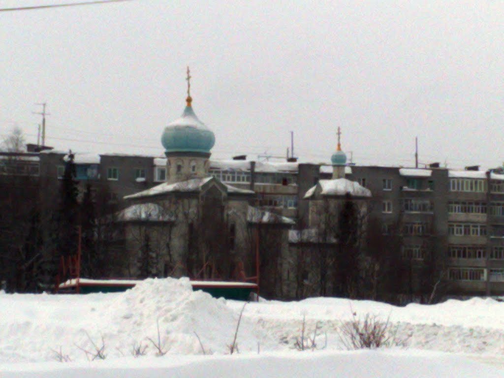 Ковдор, церковь. Kovdor, kirkko, church