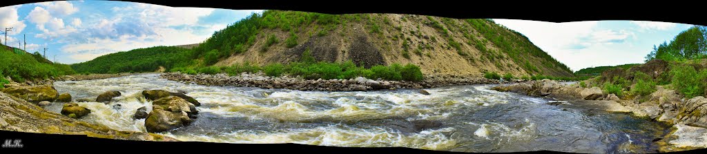 rapids on the river (пороги на реке)