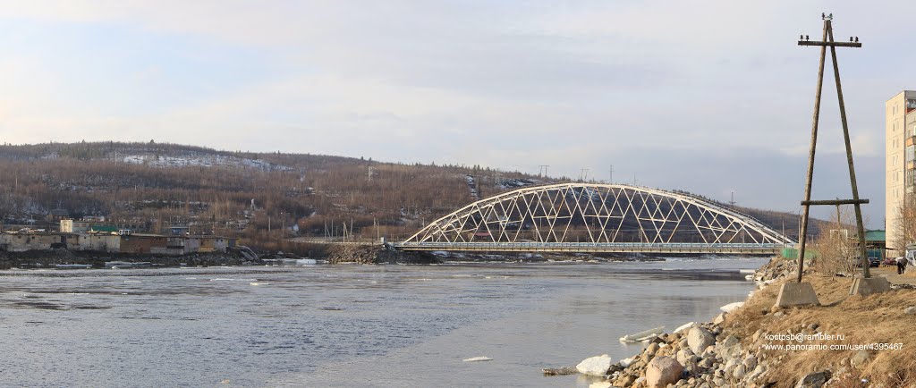 Панорама Колы. Кольский мост - Panorama Cola. Kola bridge