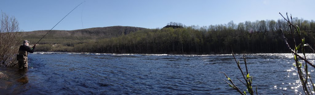 Kola Peninsula, River Кolа, the first portion settlement Milk (Atlantic salmon fishing)