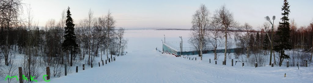 спуск для лыжников