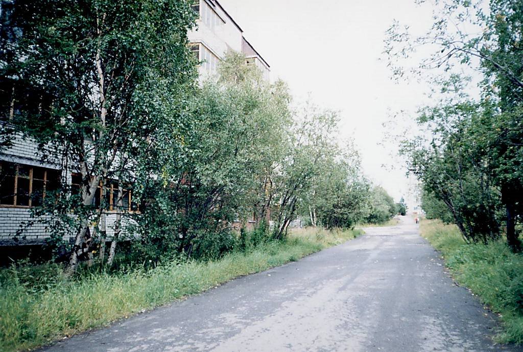 На улице Кайкова. 2002 год.