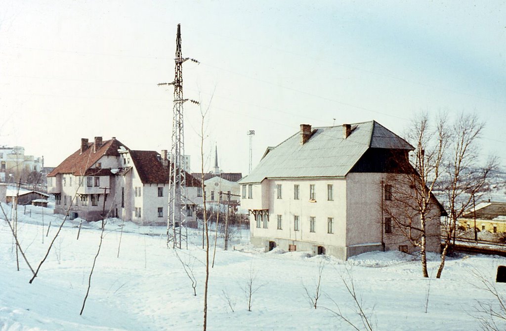 На улице Московской. 1974 год.