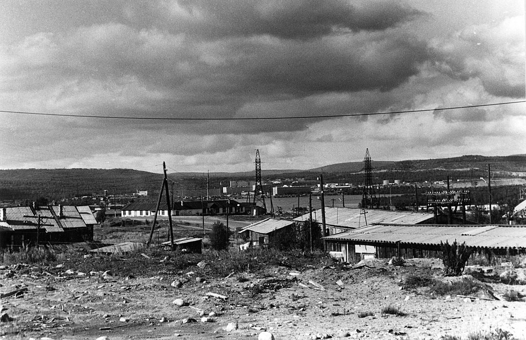 Вид на пос. Причальный со стороны старой "Стройки" в Мурмашах.