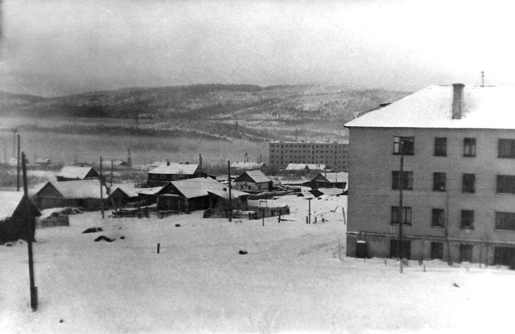 Улица Овчинникова и Энергетиков в 1965 году.