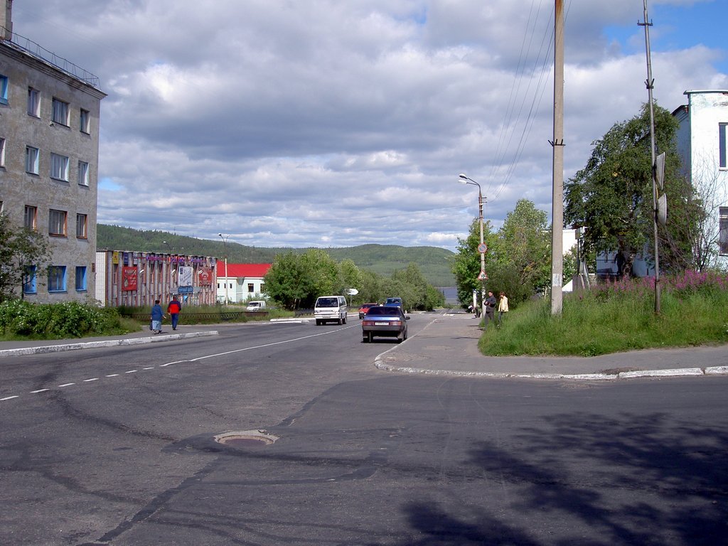Улица Советская в 2005 году.