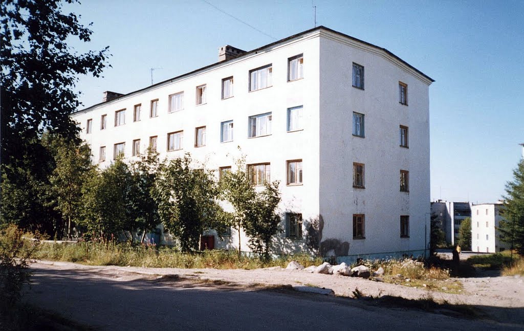 Дом номер 8 по улице Цесаркого. 2002 год.
